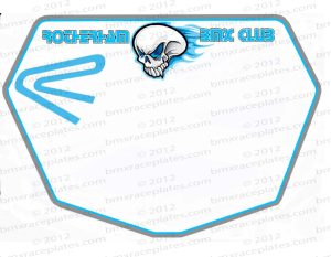 Club BMX Race Plates 20 Pack