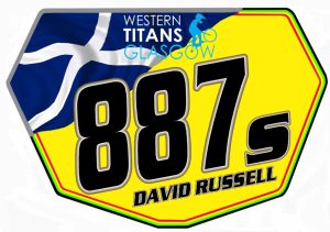 David Russell Scotland Plate