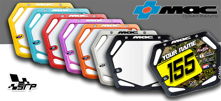 Mac BMX Number Plates