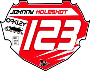 Box Custom ZR1l  BMX Number Plate Sticker