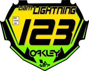 Box Custom VENOM ZR2  BMX Number Plate Sticker Decal