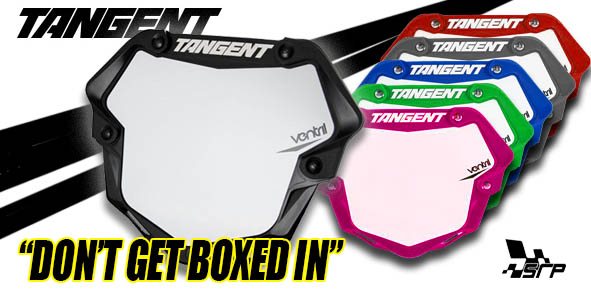 TANGENT 3D BMX Race Plates Ventril Number Boards