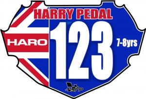 Box Mini Custom Uni v1  BMX Number Plate Sticker Decal
